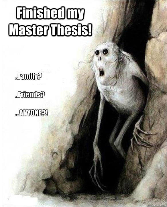 Master thesis what is it